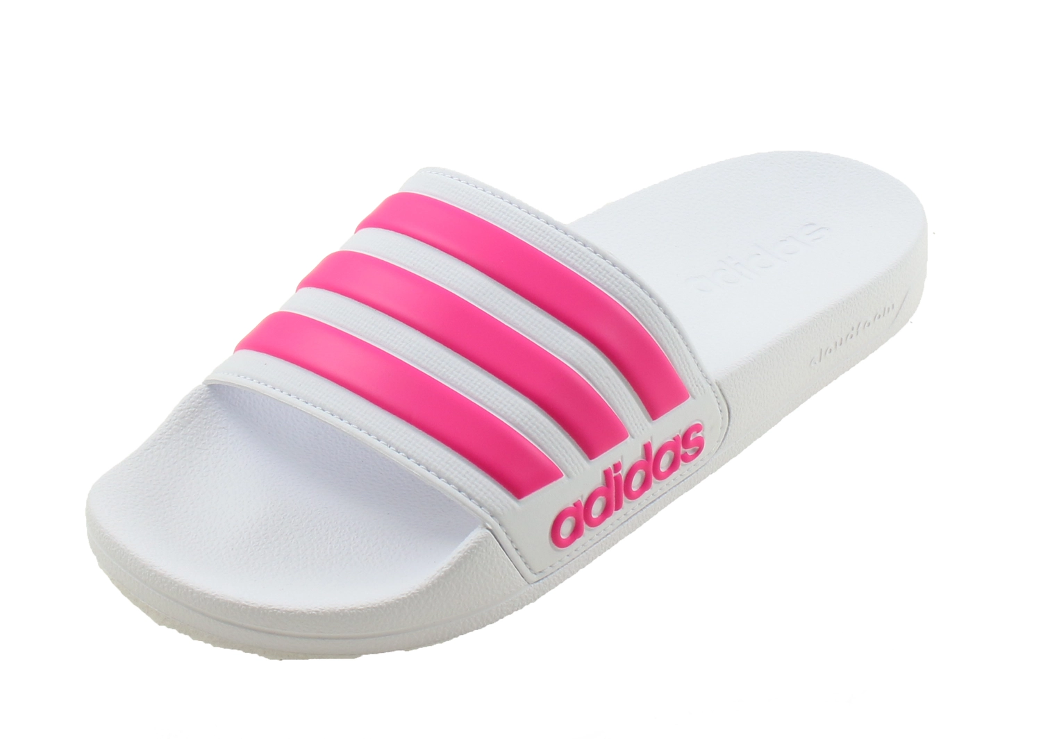 adidas slippers wit