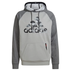 Adidas AEROREADY Game and Go Camo Logo Hoodie