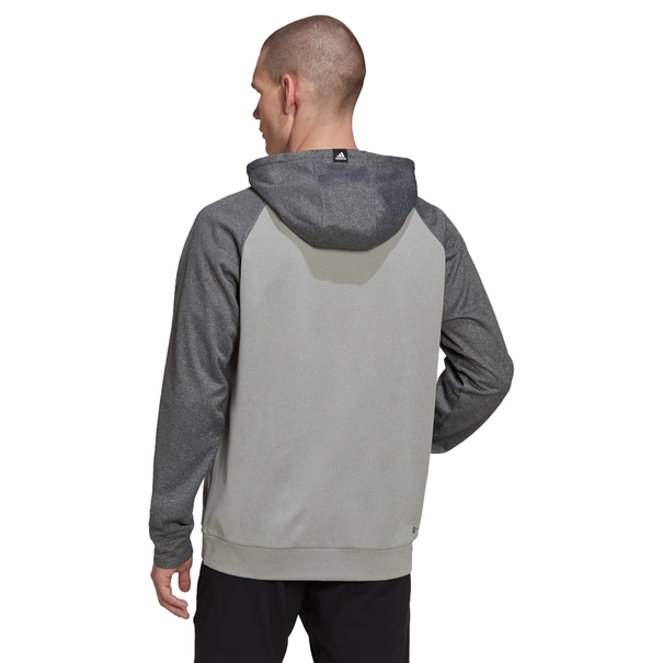 Adidas AEROREADY Game and Go Camo Logo Hoodie