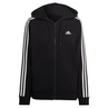 Adidas Essentials 3-Stripes French Terry Regular Full-Zip Hoodie