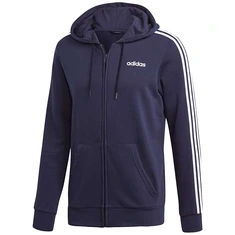 Adidas Essentials 3 Stripes FZ Hoodie