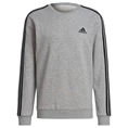 Adidas Essentials Fleece 3-Stripes Crew Sweater