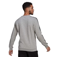 Adidas Essentials Fleece 3-Stripes Crew Sweater