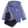 Adidas Essentials Joggingpak met Rits en Capuchon