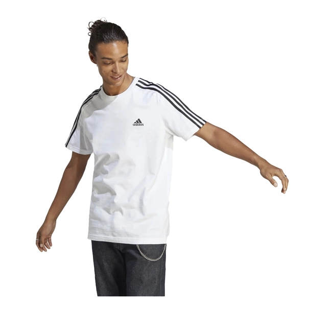 Adidas Essentials Single Jersey 3-Stripes T-shirt