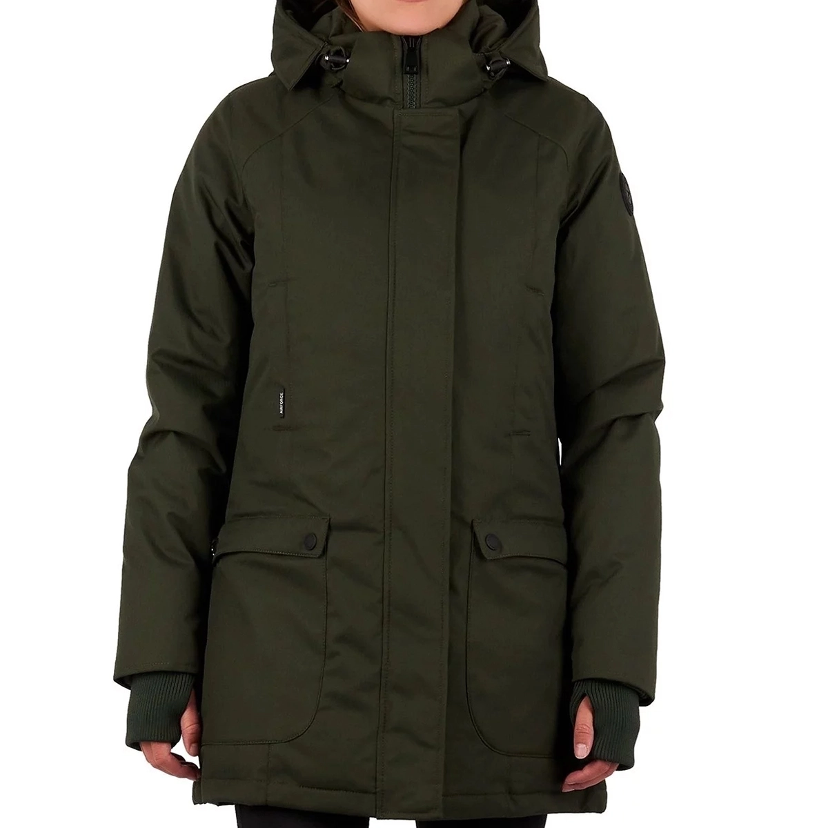 airforce slimfit herringbone parka