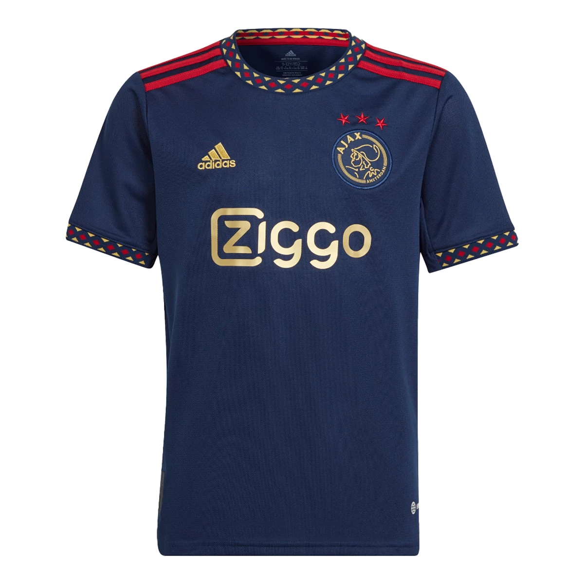 Eentonig Fitness inhoud Ajax Uit Wedstrijdshirt Junior 2022-2023 van voetbalshirts