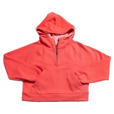 Athleezy Balance Cropped Zipper Hoodie