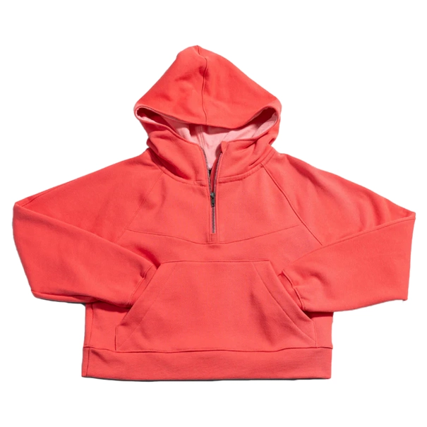 Athleezy Balance Cropped Zipper Hoodie