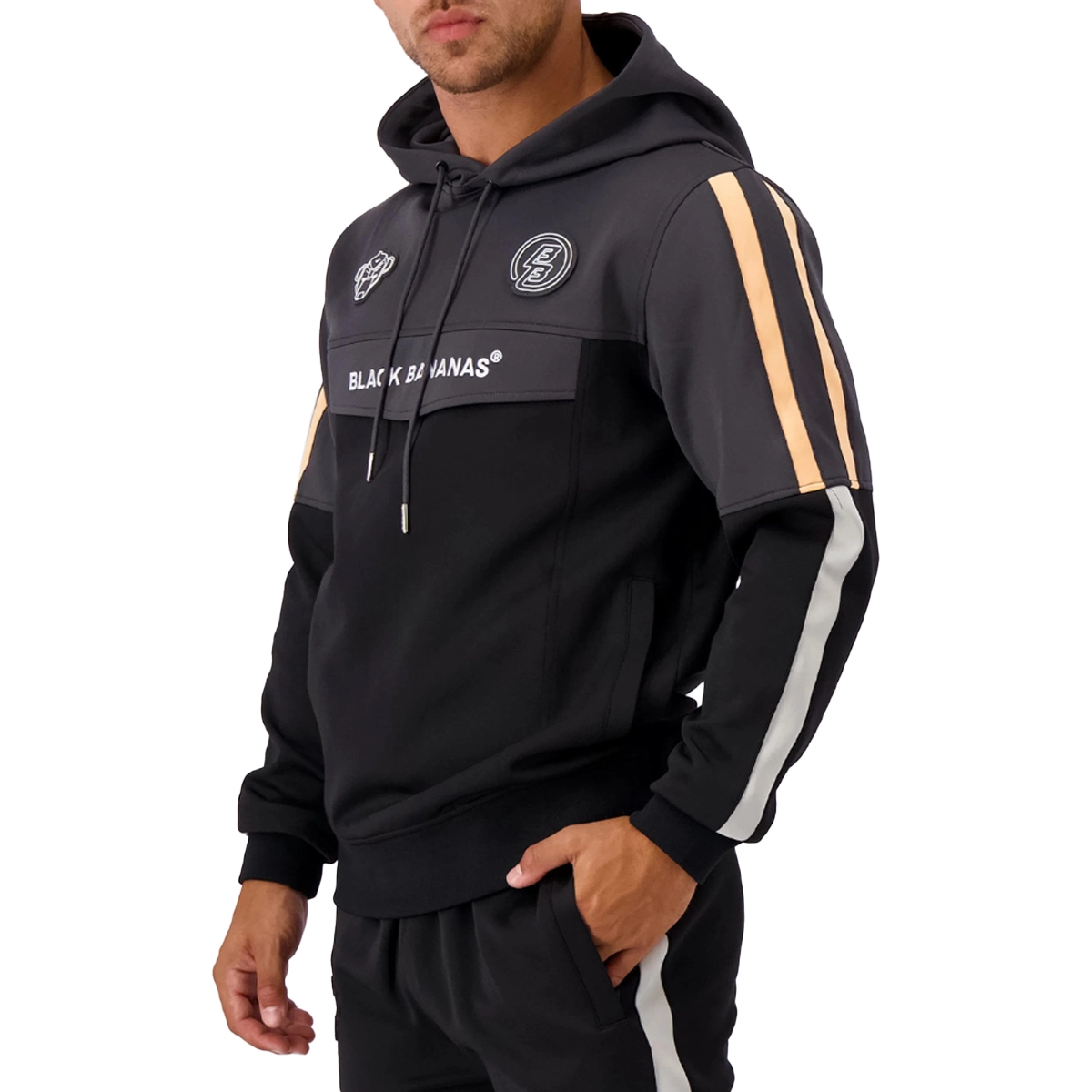 Black Bananas Torque Anorak Hoodie van sweaters truien