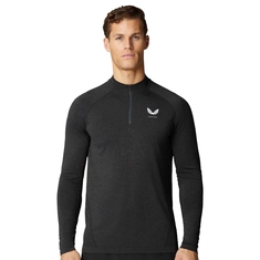 CASTORE Seamless 1/4-Zip LS Top
