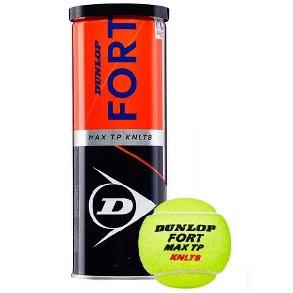 Dunlop Fort Max TP KNLTB Tennisbal 3 Stuks