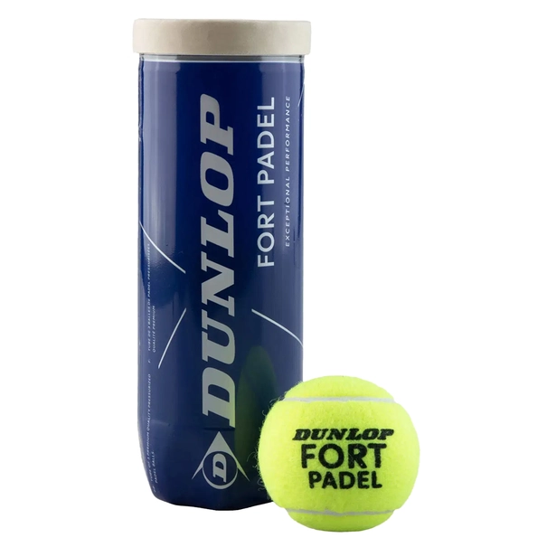 Dunlop Fort Padel 3-pack Padelballen