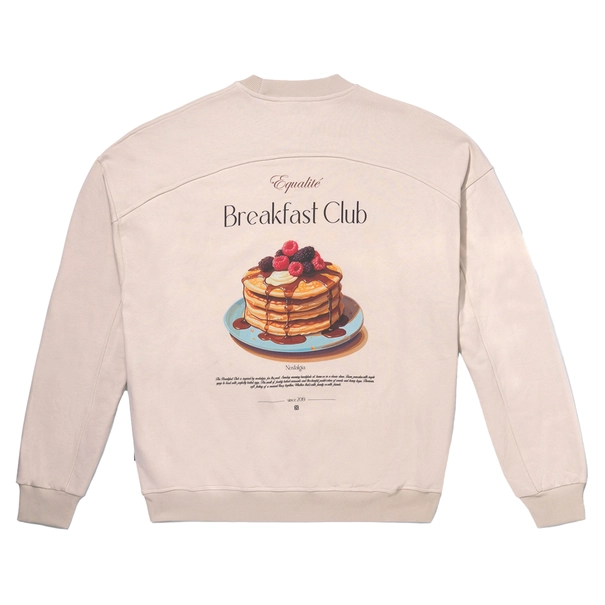 Equalité The breakfast oversized sweater