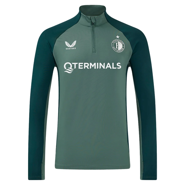 Feyenoord Trainingstrui 1/4-Zip 2024-2025
