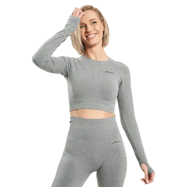 Forza Fighting Energy LS Crop Top