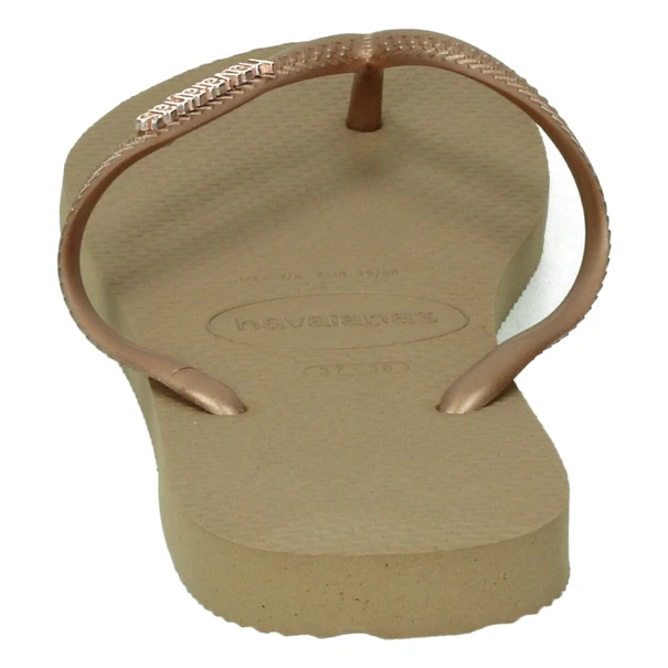 Havaianas Slim Logo Metallic