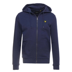 Lyle & Scott Full Zip Fly Fleece Hoodie
