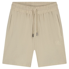 Malelions Emblem Seersucker Short