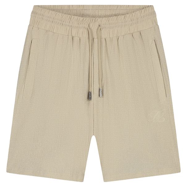 Malelions Emblem Seersucker Short