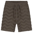 Malelions Jacquard Wavy Towelling Short