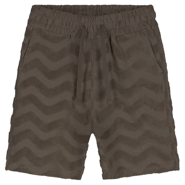 Malelions Jacquard Wavy Towelling Short