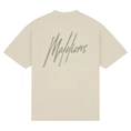 Malelions Oversized Striped Signature T-Shirt
