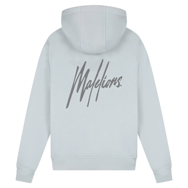 Malelions Striped Signature Hoodie