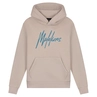 Malelions Striped Signature Hoodie
