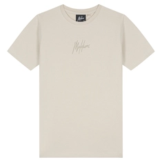 Malelions Striped Signature T-Shirt