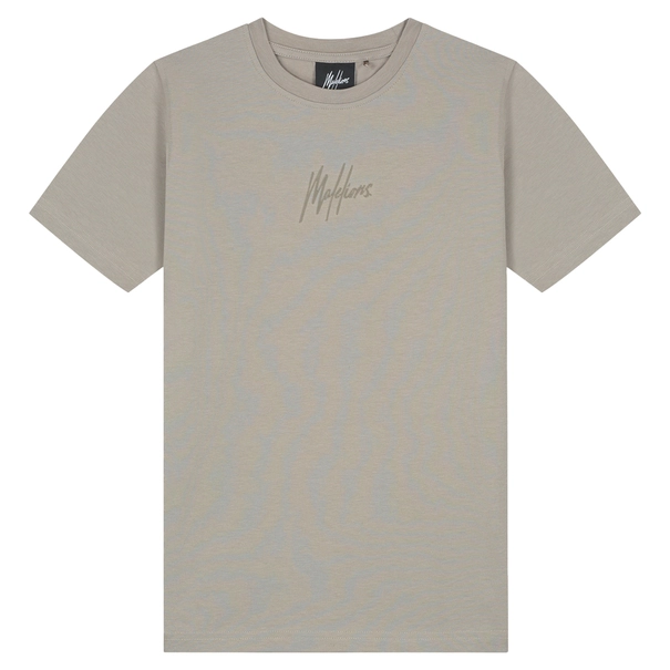 Malelions Striped Signature T-Shirt