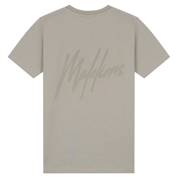 Malelions Striped Signature T-Shirt