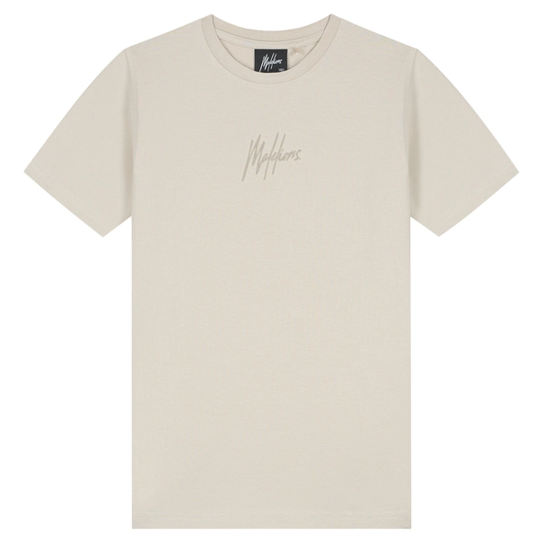 Malelions Striped Signature T-Shirt
