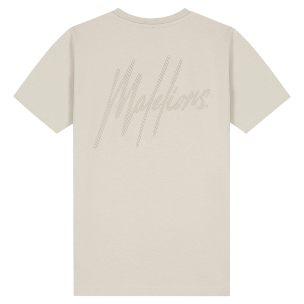 Malelions Striped Signature T-Shirt