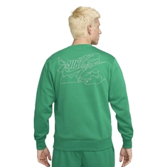 Nike Club FT Bolt Crew Sweater