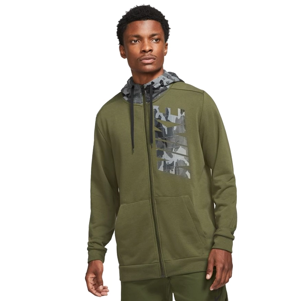 Nike Dri-FIT Full-Zip Camo Hoodie