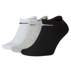 Nike Everyday Cushioned Training No-Show Sokken 3-Paar