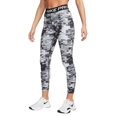 Nike Pro Mid-Rise 7/8 Allover Print Legging