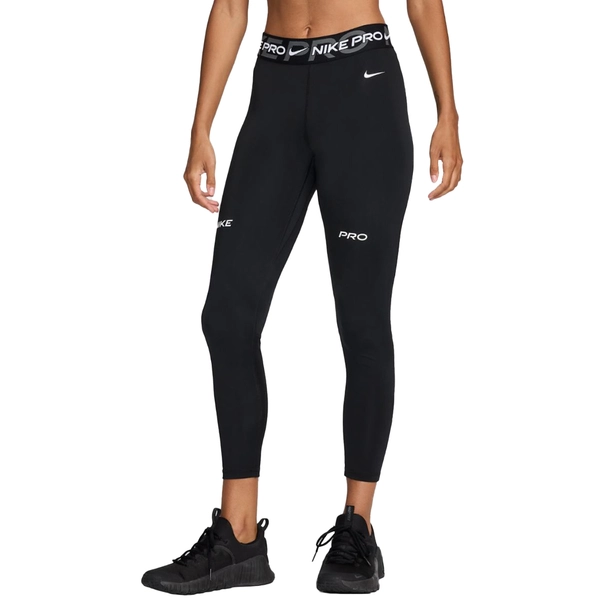 Nike Pro Mid-Rise Graphic 7/8-Legging