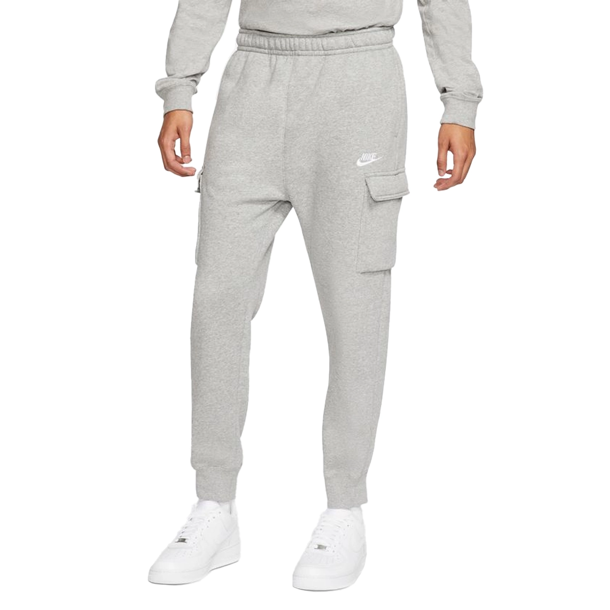 Nike Sportswear Club Fleece Cargo Joggingbroek van lange trainingsbroeken