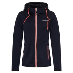 Nordberg Elise Knitted Fleece Hooded Jacket