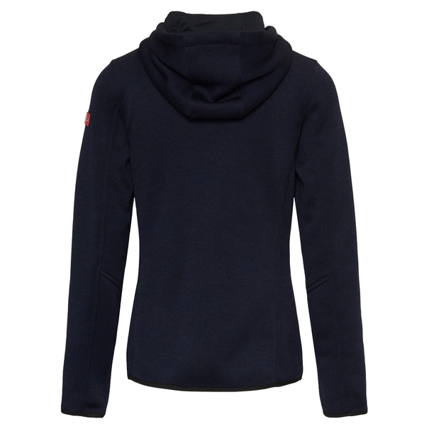 Nordberg Elise Knitted Fleece Hooded Jacket