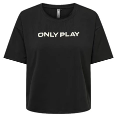 Only Play Font Logo Short SS Train T-Shirt