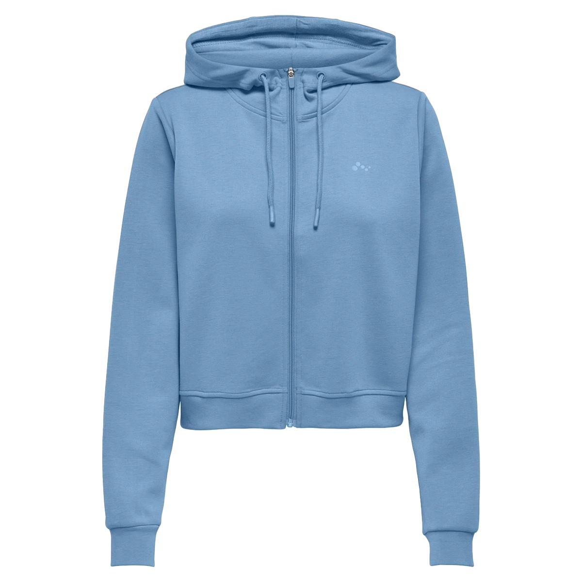 Only Play Lounge Life Short Zip Hoodie van vesten