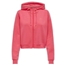 Only Play Lounge Short Zip Hoody Sweat