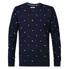 Petrol Industries All-Over Print Sweater