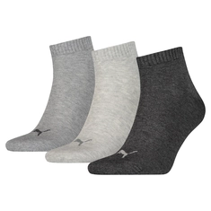 Puma Unisex Quarter Plain 3P