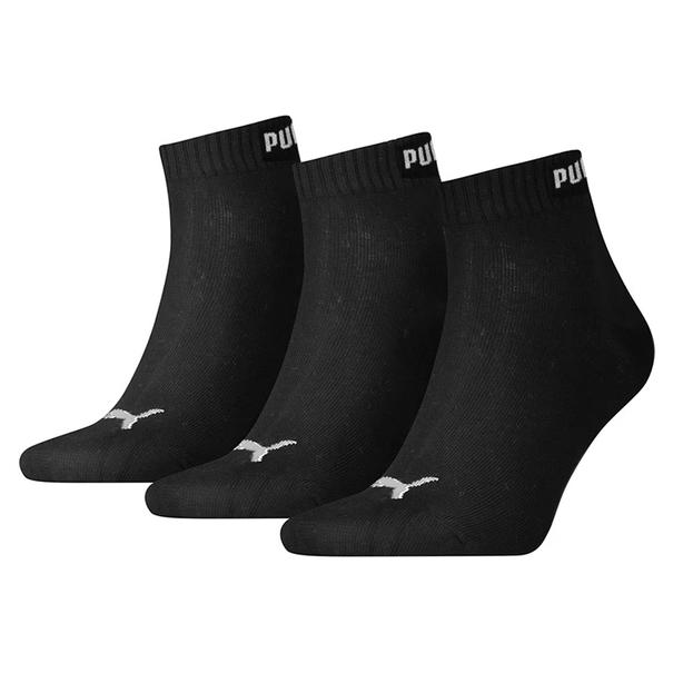 Puma Unisex Quarter Plain 3P