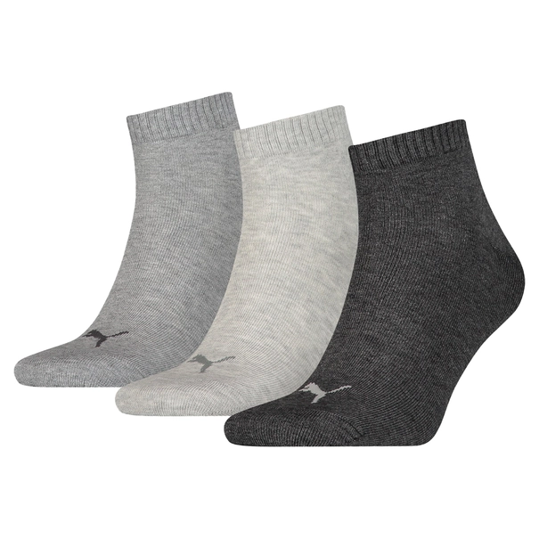 Puma Unisex Quarter Plain 3P