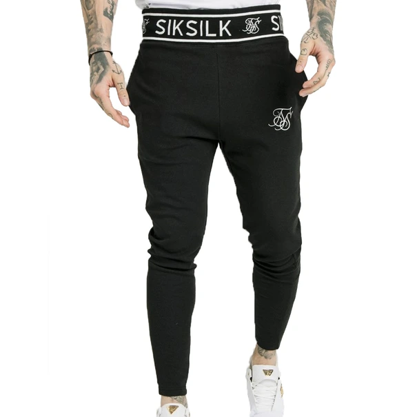 Siksilk BRANDED RIB JOGGERS